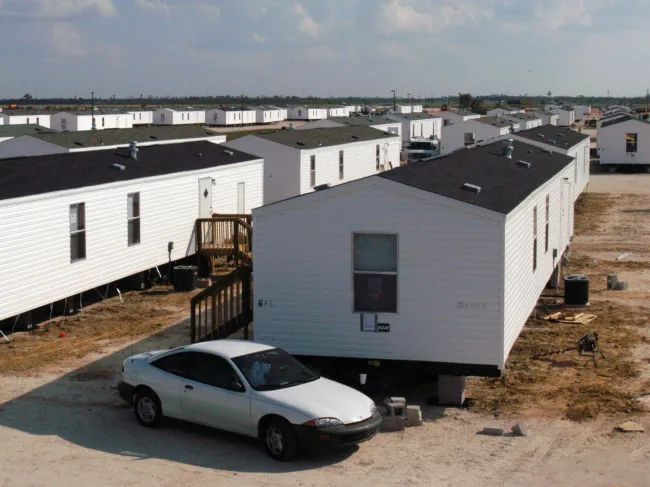 FEMA temporary housing site